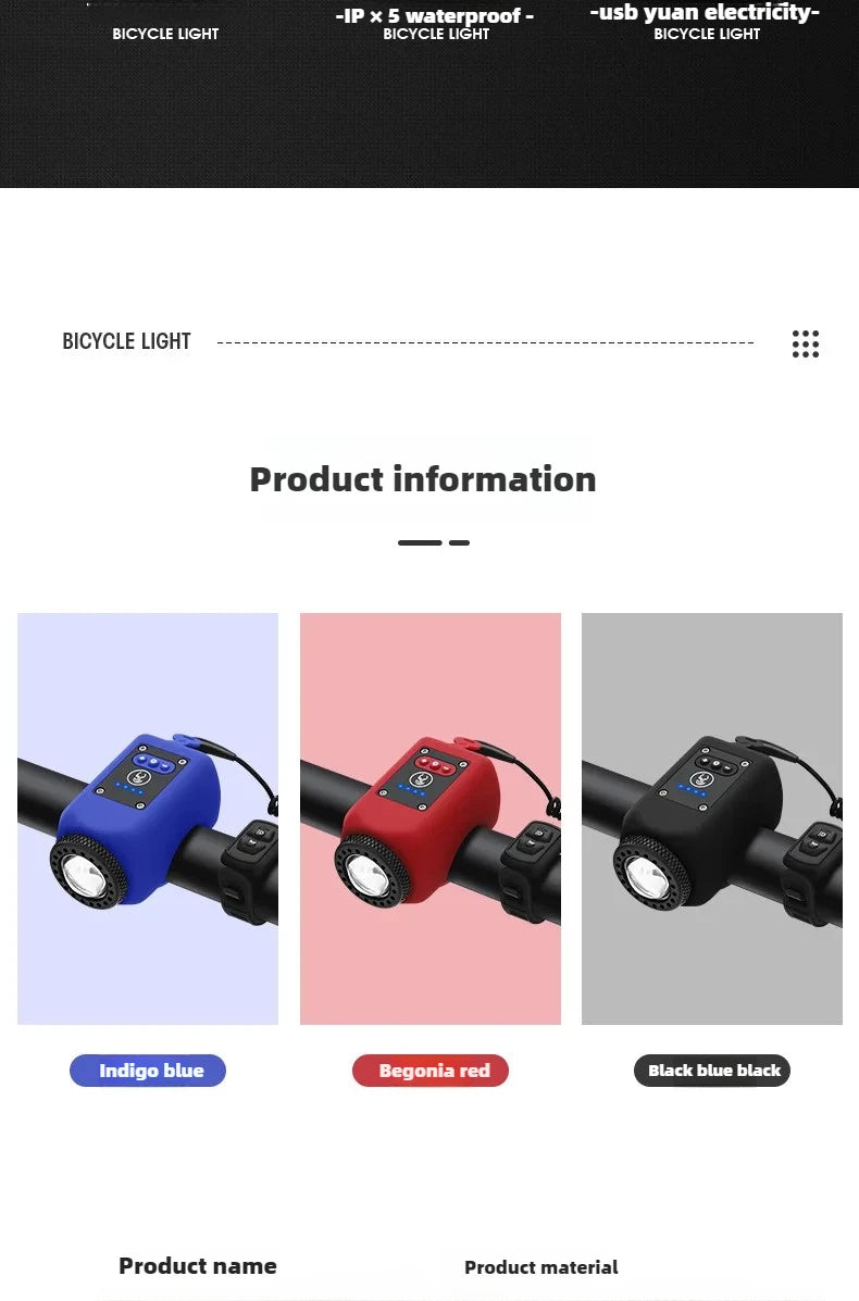 Electric Bicycle Horn Loud Bike Bell for Kids