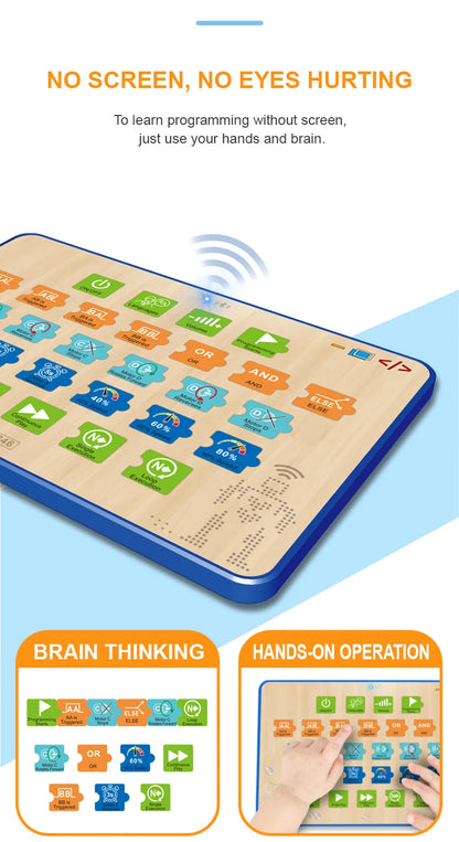 Educational Logic Building Blocks Set for Kids