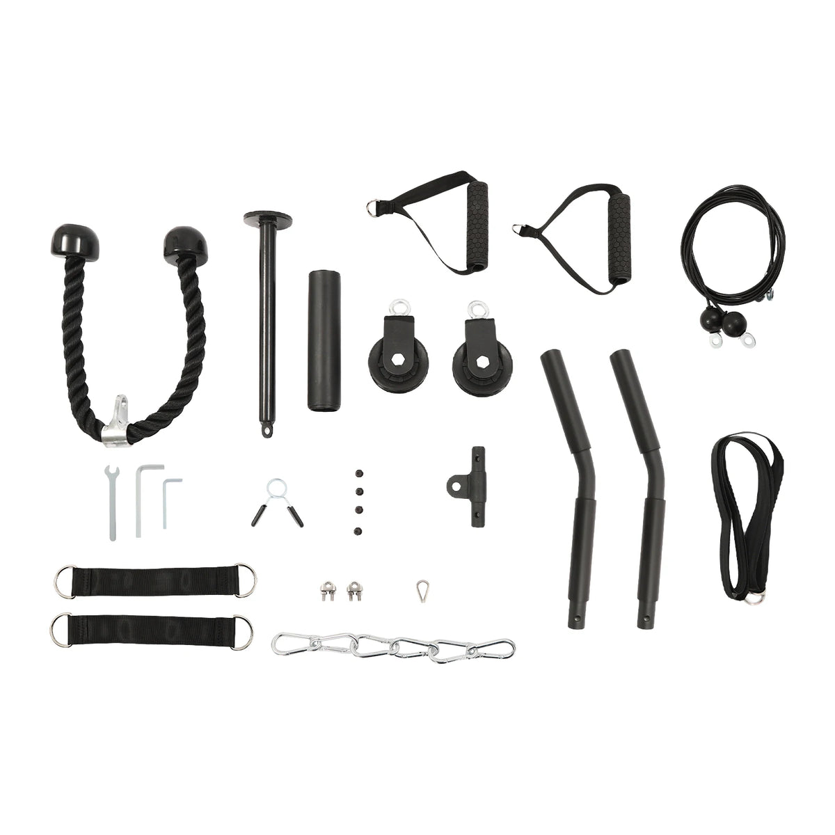 Cable Weight Pulley System for Home Gym