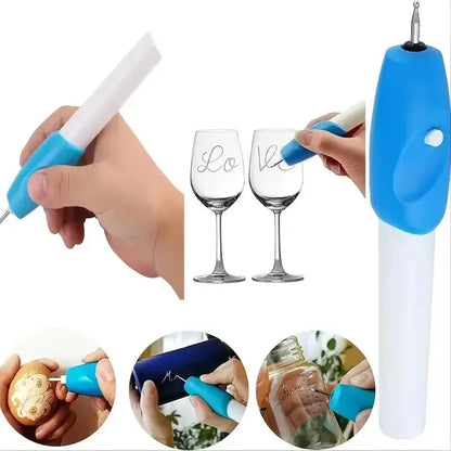 1pc Mini Wireless Engraving Pen, Precision Electric Tool