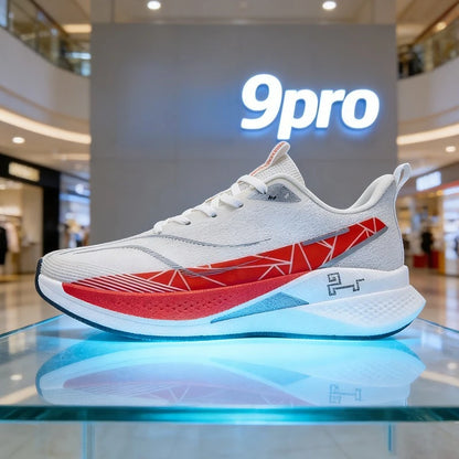 New 9ro Carbon Fiber Plate Running Sneakers Lightweight