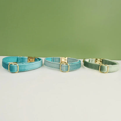 Velvet Cat Collar Bowknot Personalized Collar
