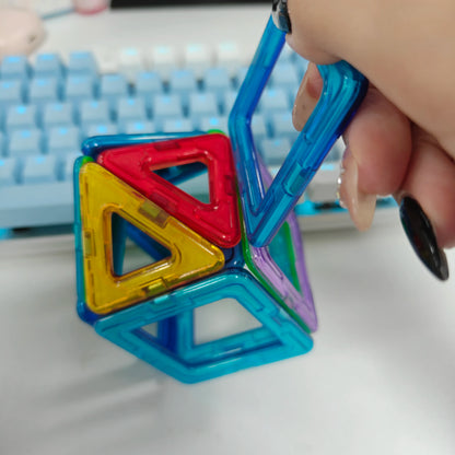 Magnetic Building Blocks DIY Learning Educational Magnet Toys