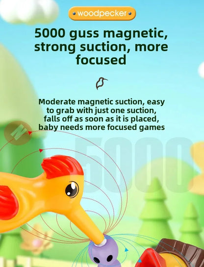 Woodpecker puzzle Toys Catching Insects Small Game