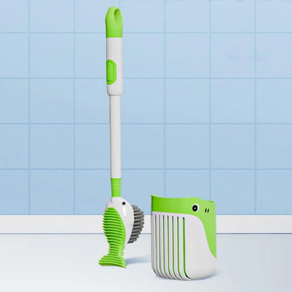 Squirt Whale Toilet Brush 360-Degree Cleaning Brush