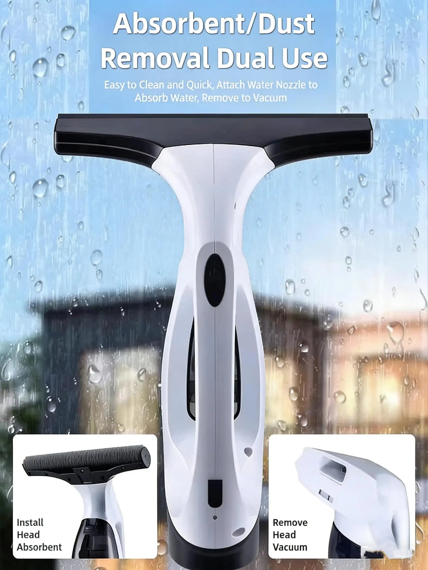 Water-Absorbing And Dust-Collecting Cleaning Tools