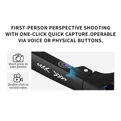 Lenovo AI Smart Glasses 800W Pixel Anti Blue Light HD Camera