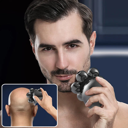 Electric Shaver 7D Floating Cutter Head Base Men Beard Trimmer