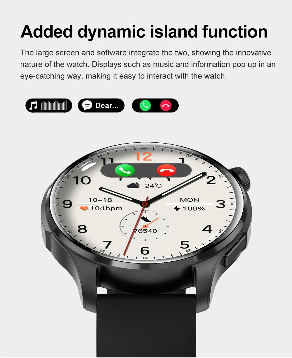 New GPS SmartWatch BluetoothCall IP68 Waterproof Men Women