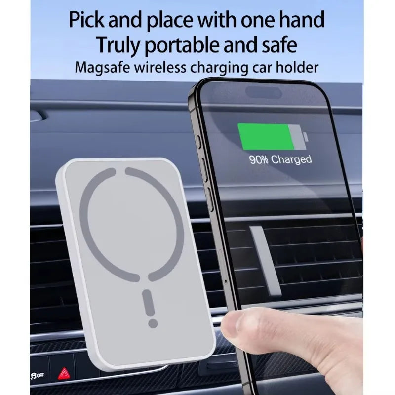 Magnetic Wireless Car Charger Air Outlet Phone Holder