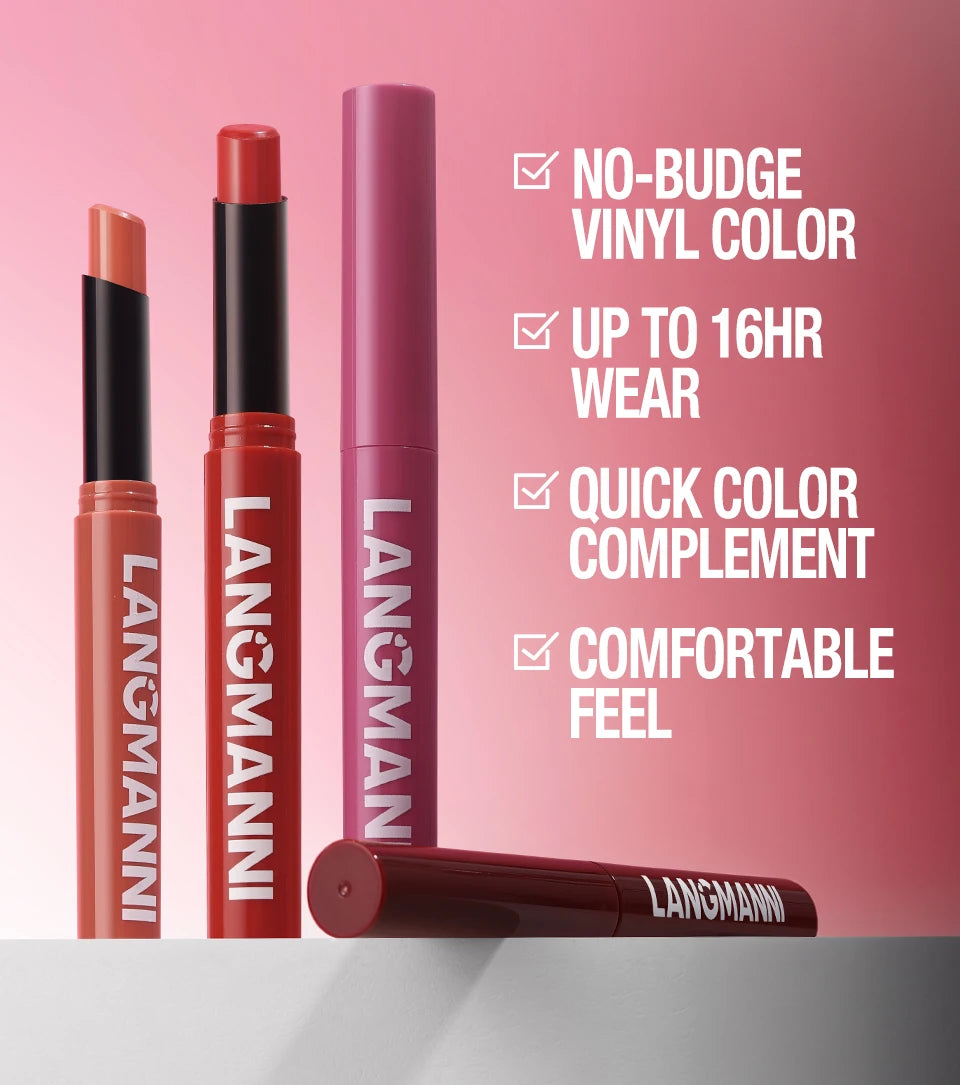 Integrated waterproof lipliner lipstick set