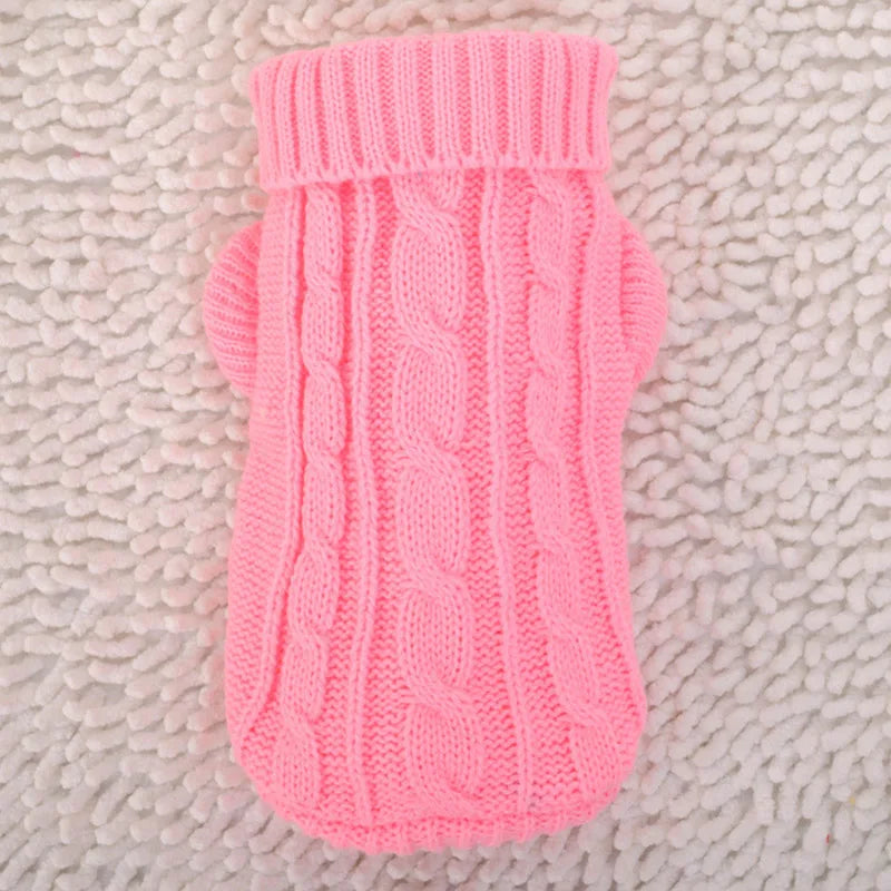 Dog Winter Clothes Knitted Pet Clothes Pet Sweater