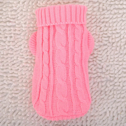 Dog Winter Clothes Knitted Pet Clothes Pet Sweater