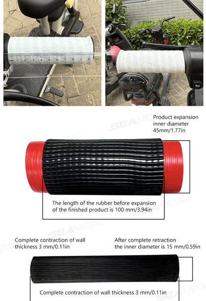 Motorcycle Silicone Handlebar Cover