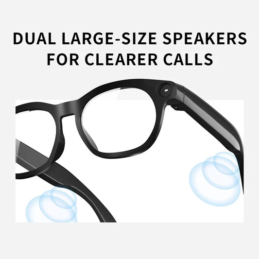 Lenovo AI Smart Glasses 800W Pixel Anti Blue Light HD Camera