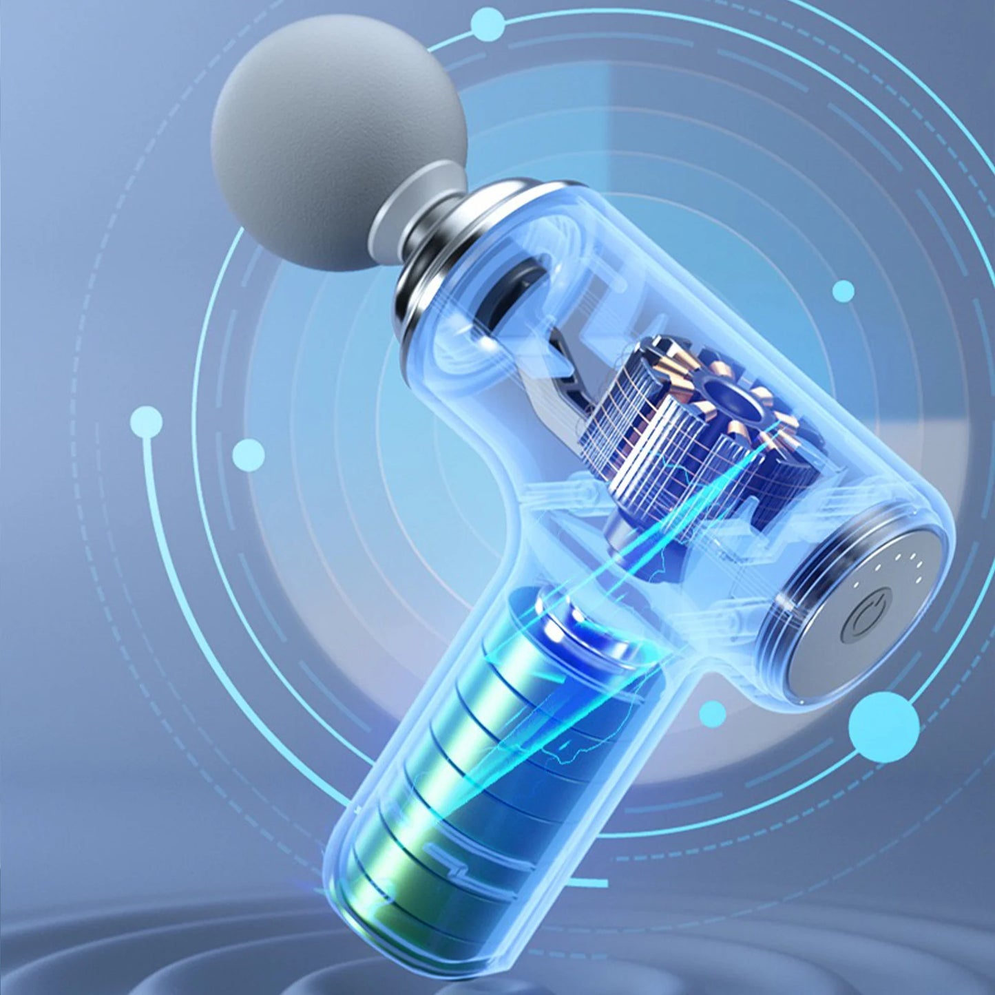 A Portable Electric Fascia Massage Gun
