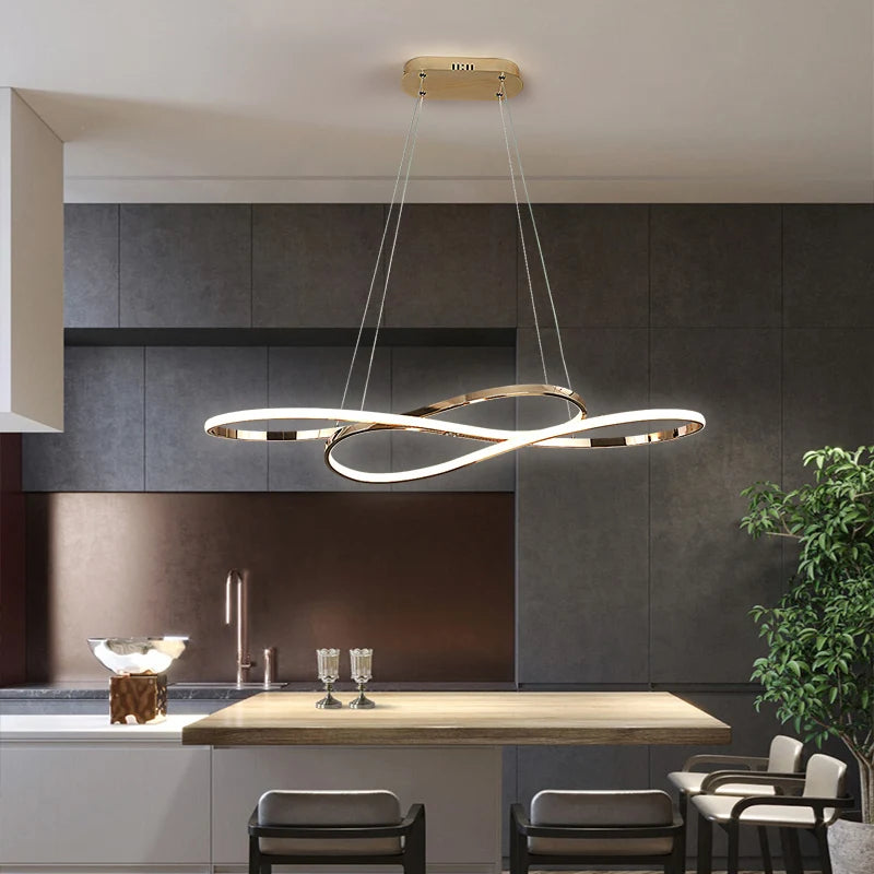 Nordic Simple LED Restaurant Pendant Lights Creative Light