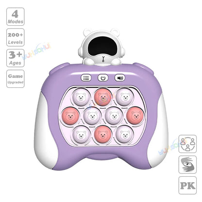 Electronic Pop Light Up Game Handle Toys for Children