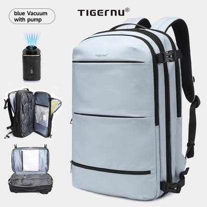 Tigernu Vacuum Compression Backpacks Men Travel