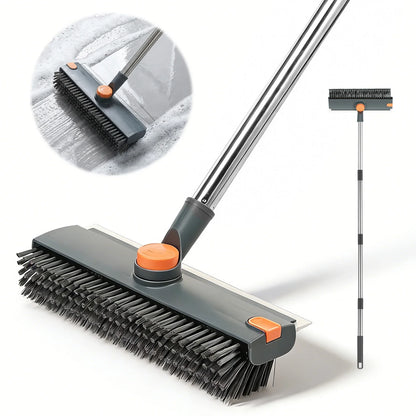 3 in 1 Scrub Brush with Long Handle Bathtub and Floor Gaps