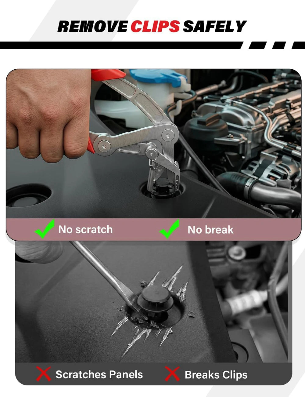 Car Clip Pliers Panel Clip Removal Tool Professional