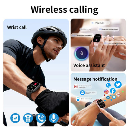 LIGE New Built-in 1400mAh Super Large Battery Smart Watch