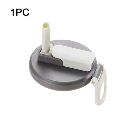Portable Soda Can Lid Silicone Straw Soda Can Lid Reusable