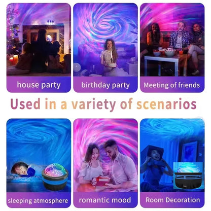 1pc Star Projector Galaxy Projector For Bedroom Night Light