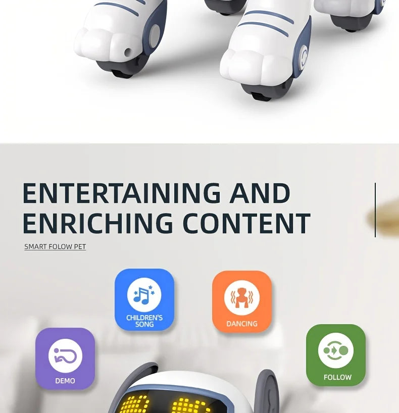 Intelligent Robot Dog Remote Control Electronic Sing Dance