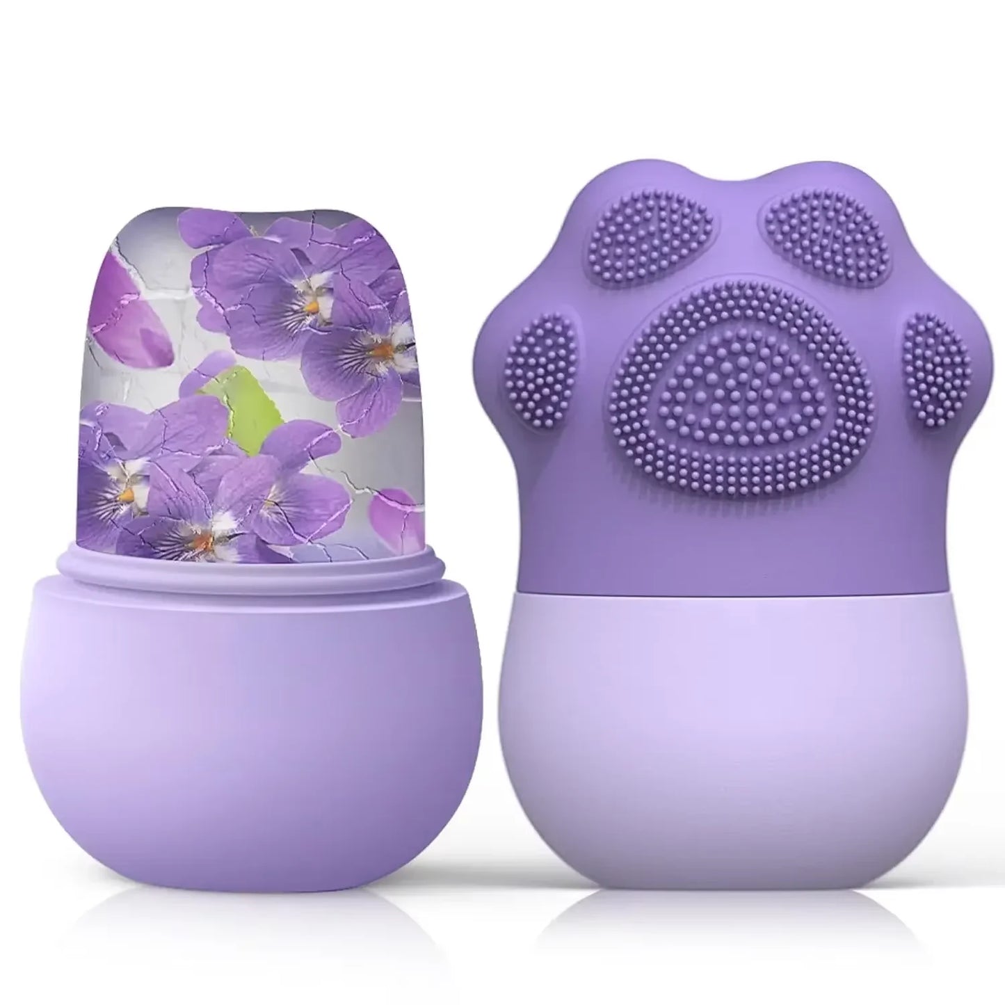 Silicone Ice Face Roller Facial Cube Roller Trays