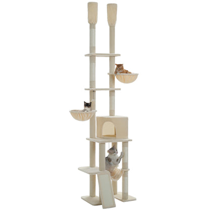 Cactus Cat Tree Floor to Ceiling Tower Scratching Posts