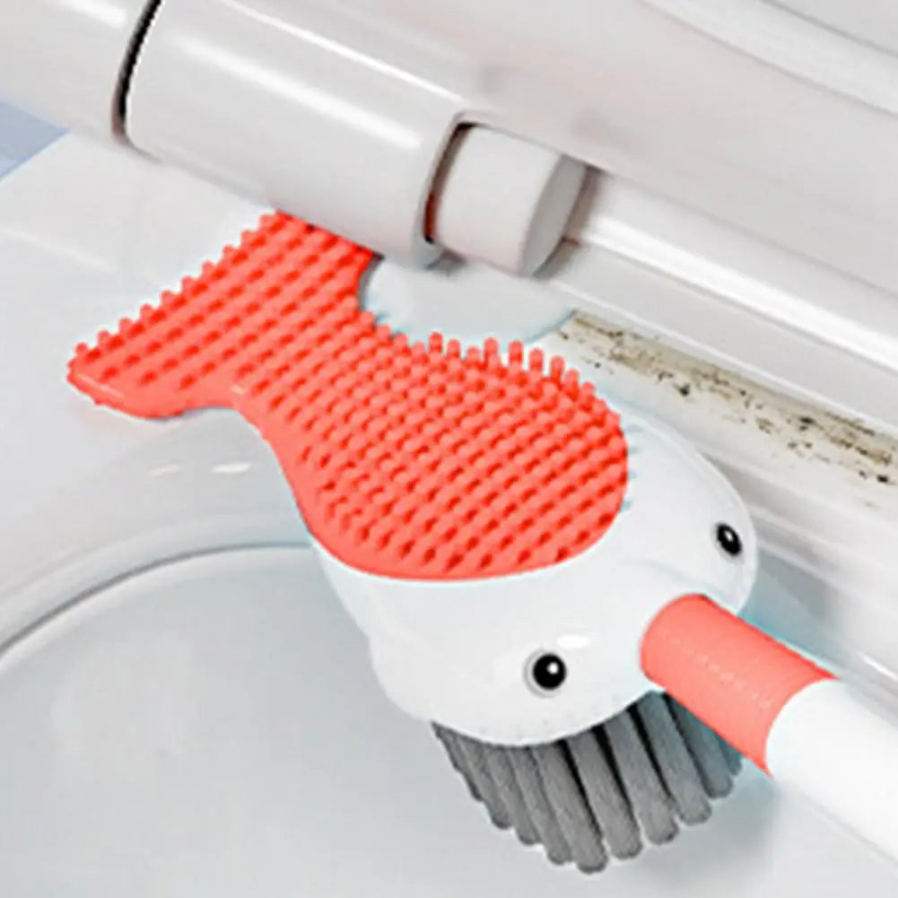 Squirt Whale Toilet Brush 360-Degree Cleaning Brush