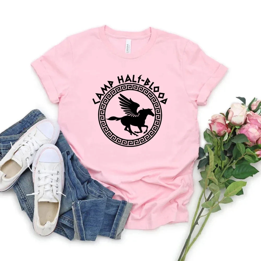 Camp Half Blood T Shirts Fall Training Camp Game Tshirt