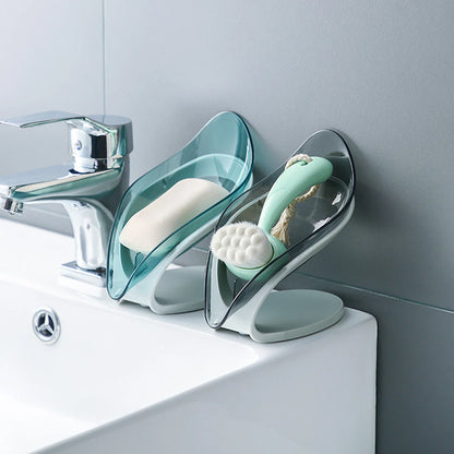 Suction Cup Soap Dish Box For Bathroom Shower Soap Holder