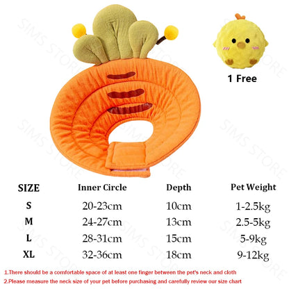 Soft Elizabeth Recovery Collar for Cats Dogs - Anti-Lick Bite Protection Cone