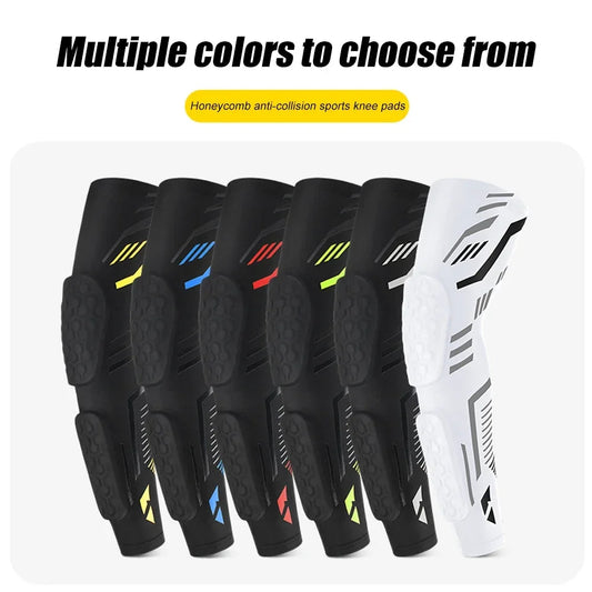 Sports Anti-collision Padded Arm Sleeves, Elbow Forearm