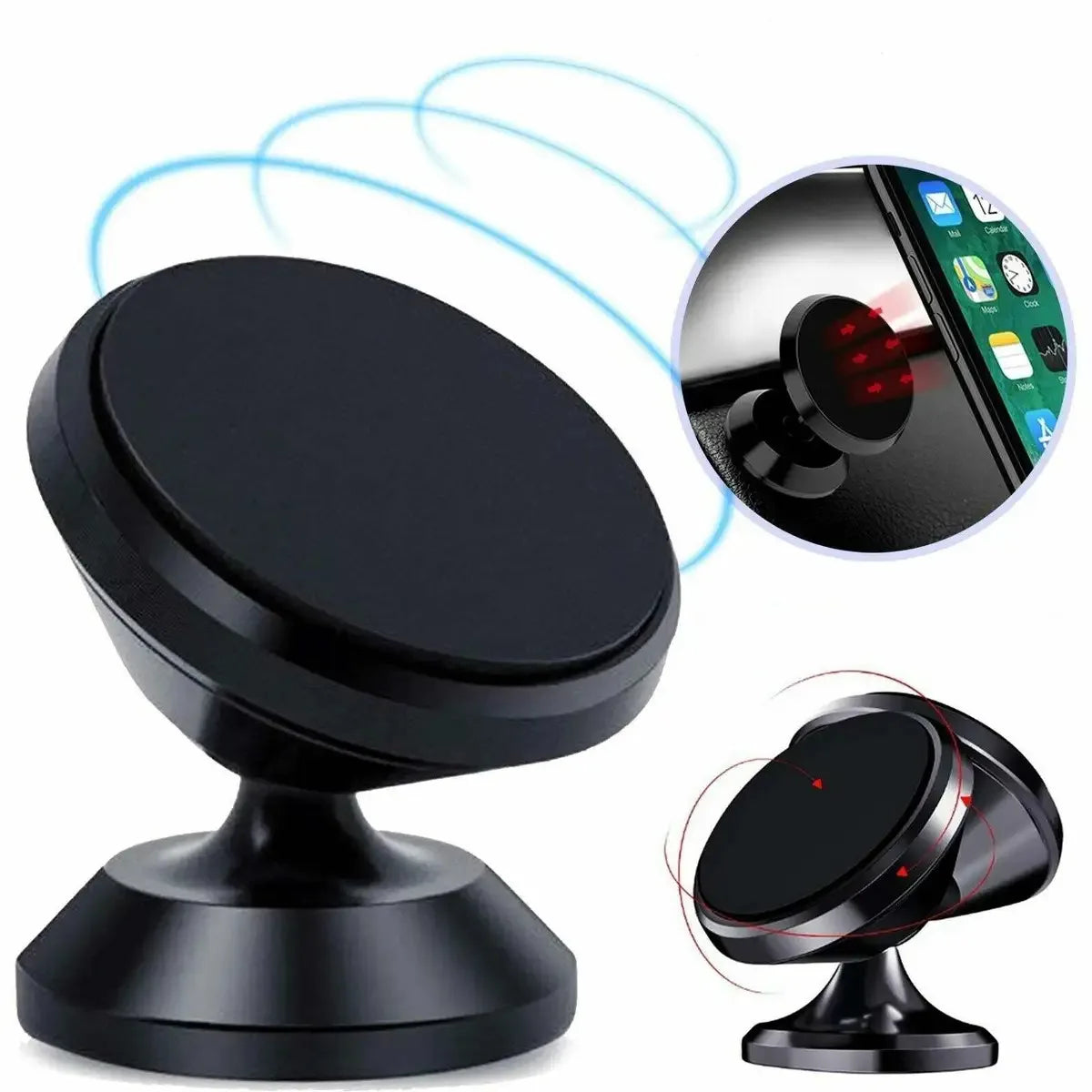 Magnetic Car Phone Holder Magnet Mount Bracket Stick on Car Dashboard