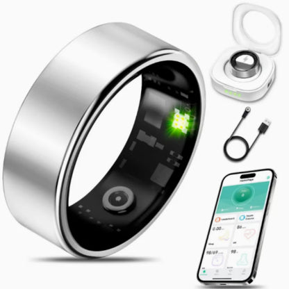 Smart Ring Bluetooth Call Heart Rate Blood Pressure Monitor
