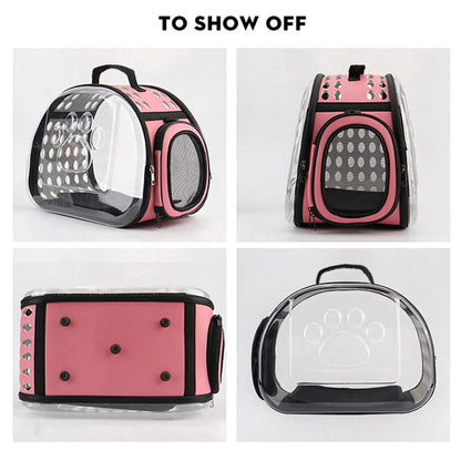 Pet Shoulder Bag Cat Carrier Outdoor Travel Handbag