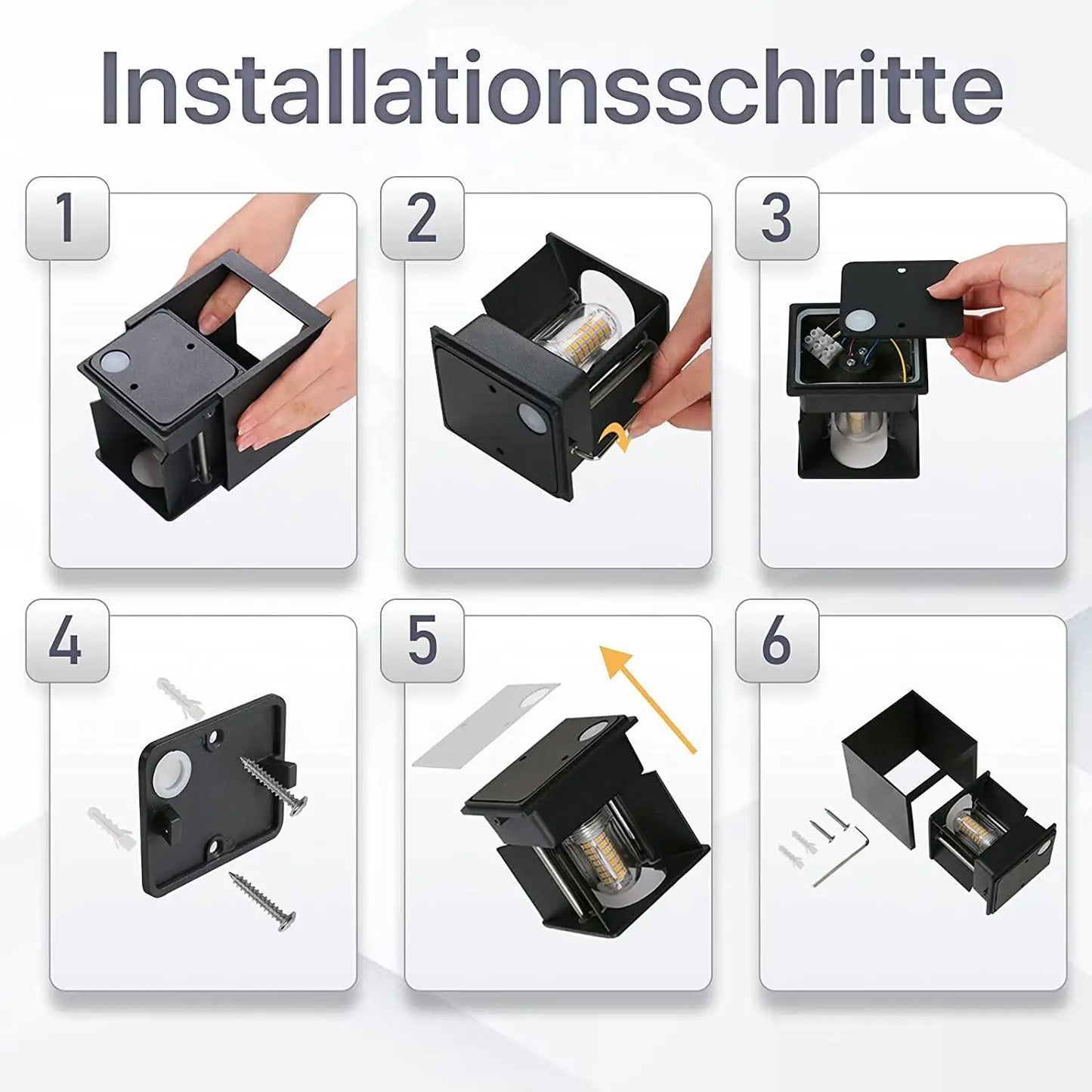 Modern LED Wall Lamp Waterproof IP65 Aluminum LED Wall Light