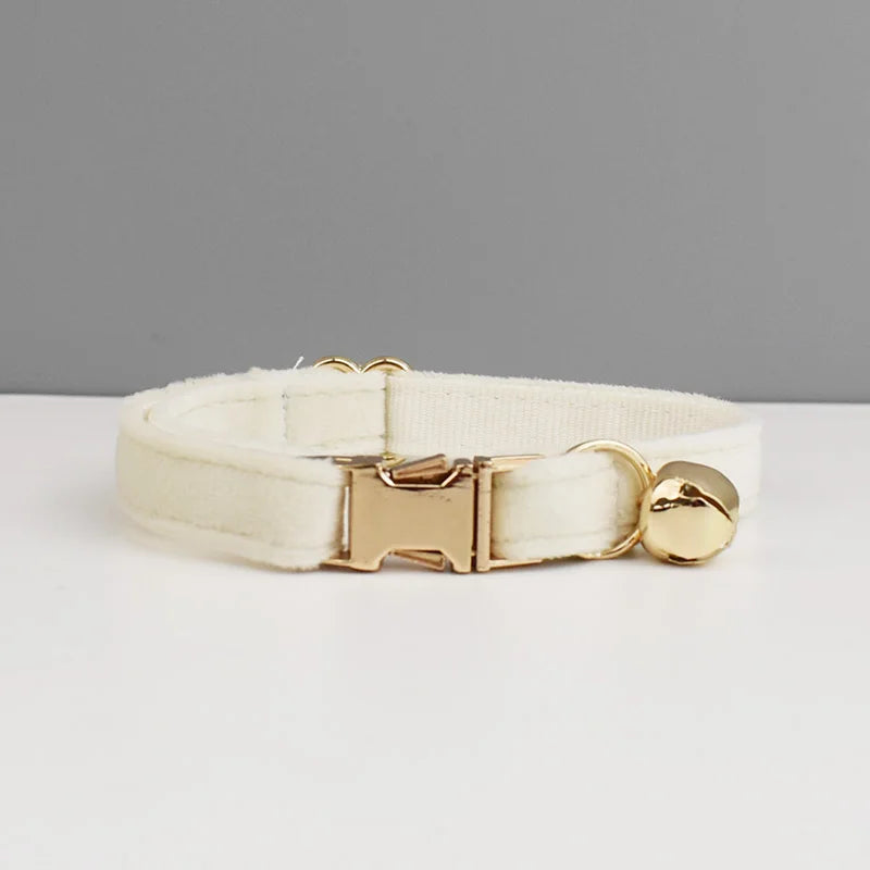 Stylish Adjustable Cat Collar with Bowknot
