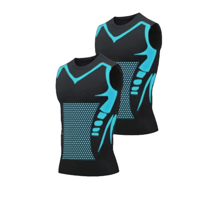 New Summer Fitness Compression Shirt For Men Shaping Sleeveless