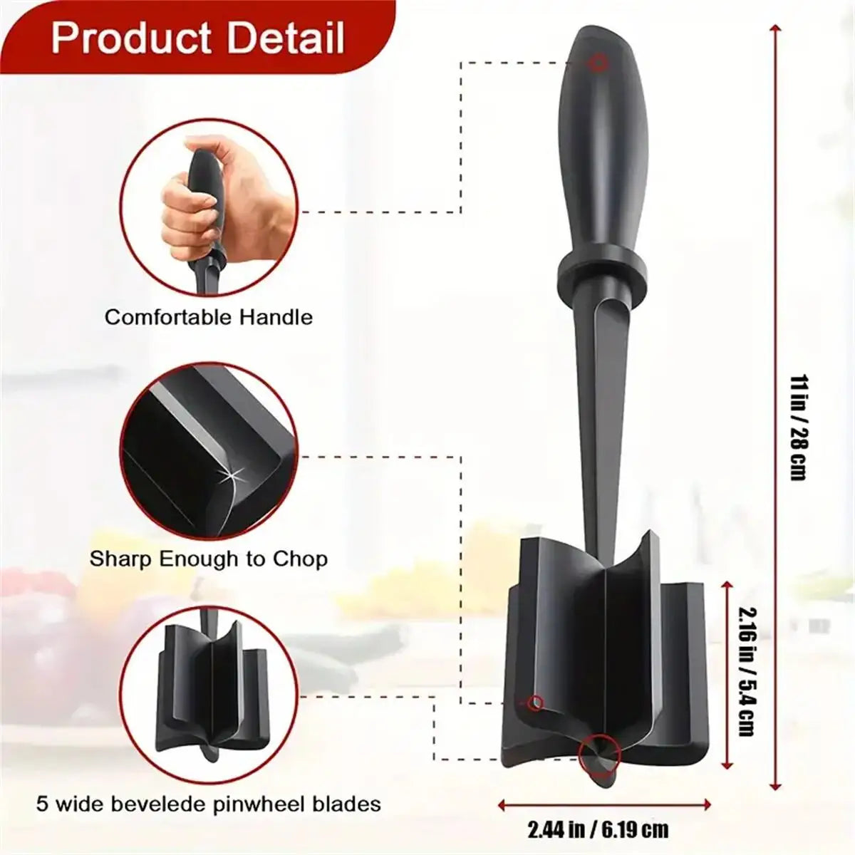 1pc Meat Chopper Meat Shredder Heat Resistant