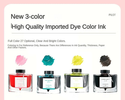 Pilot 25 Colors 15/50ml Colorful Fountain Pens Ink Various Colors