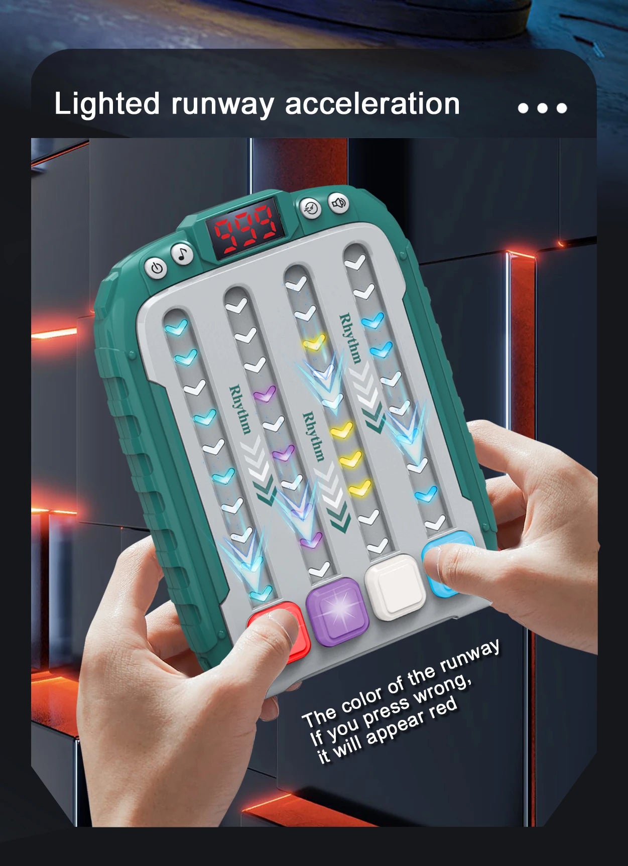 Decompress game consoles Defusing music exercise