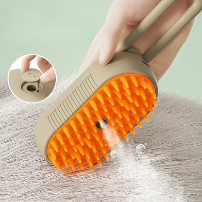 3 in 1 Pet Brush Cat Steam Brush Comb Dog Brush Electric Spray