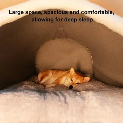 Hot Winter Warm Dog Removable Pet Sleeping House