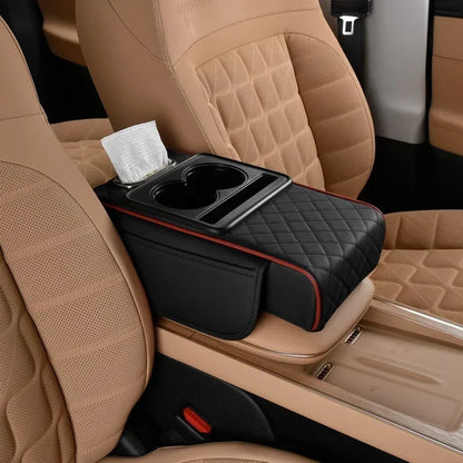 Car Armrest Box Thicken Height Pad Arm Rest Cushion