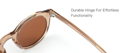 ZENOTTIC Vintage Round Polarized Sunglasses for Men Women