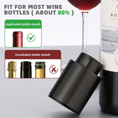 1/2pc Vacuum Wine Bottle Cap Stopper Sealed Storage Vacuum